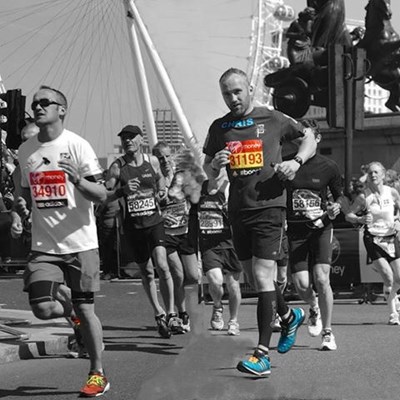 Chris Collier London Marathon