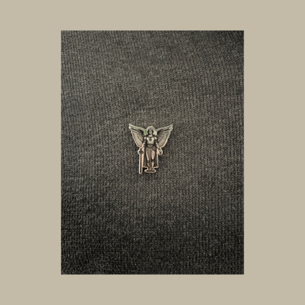 St Michael Pin Badge